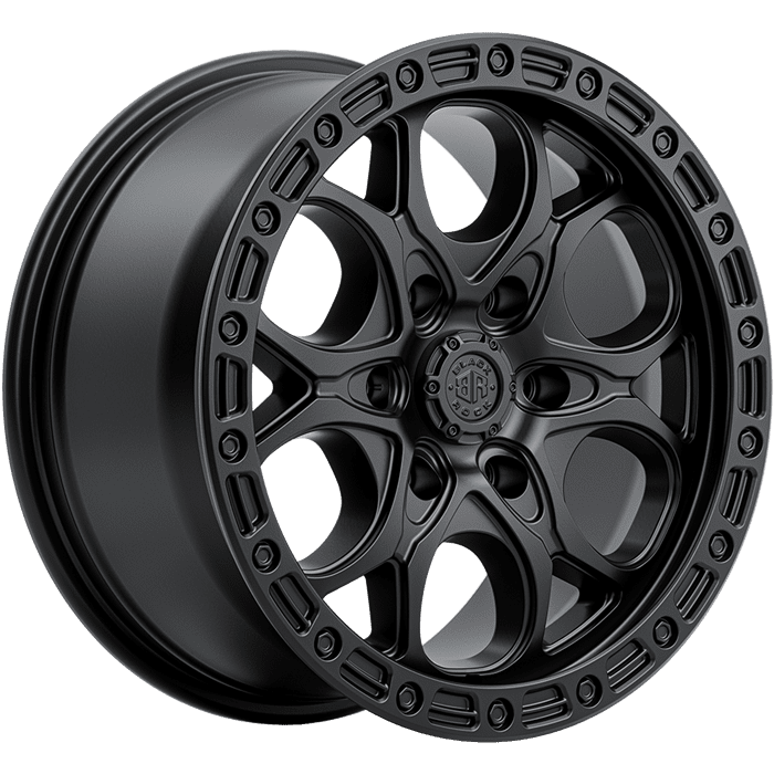 Black Rock Bolt Satin Black
