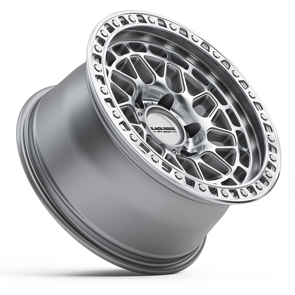 Black Rock Fury Silver Machined