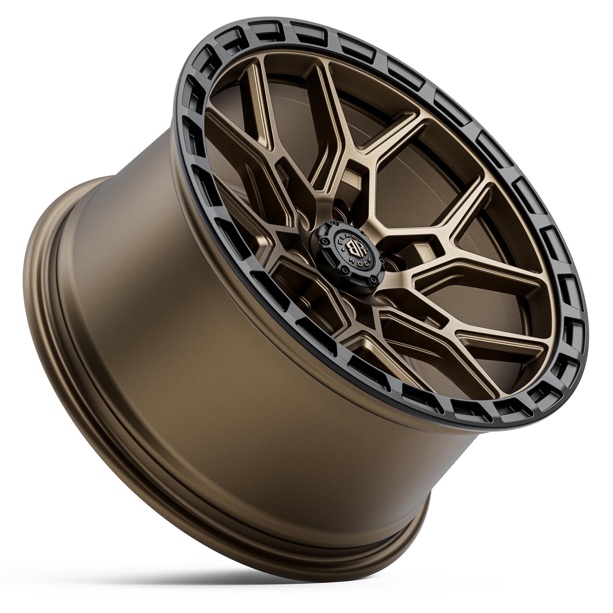 Black Rock Viper Dark Bronze Black Ring