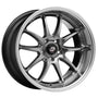 Lenso 90-Z Wheel Hyper Black Mirror Lip