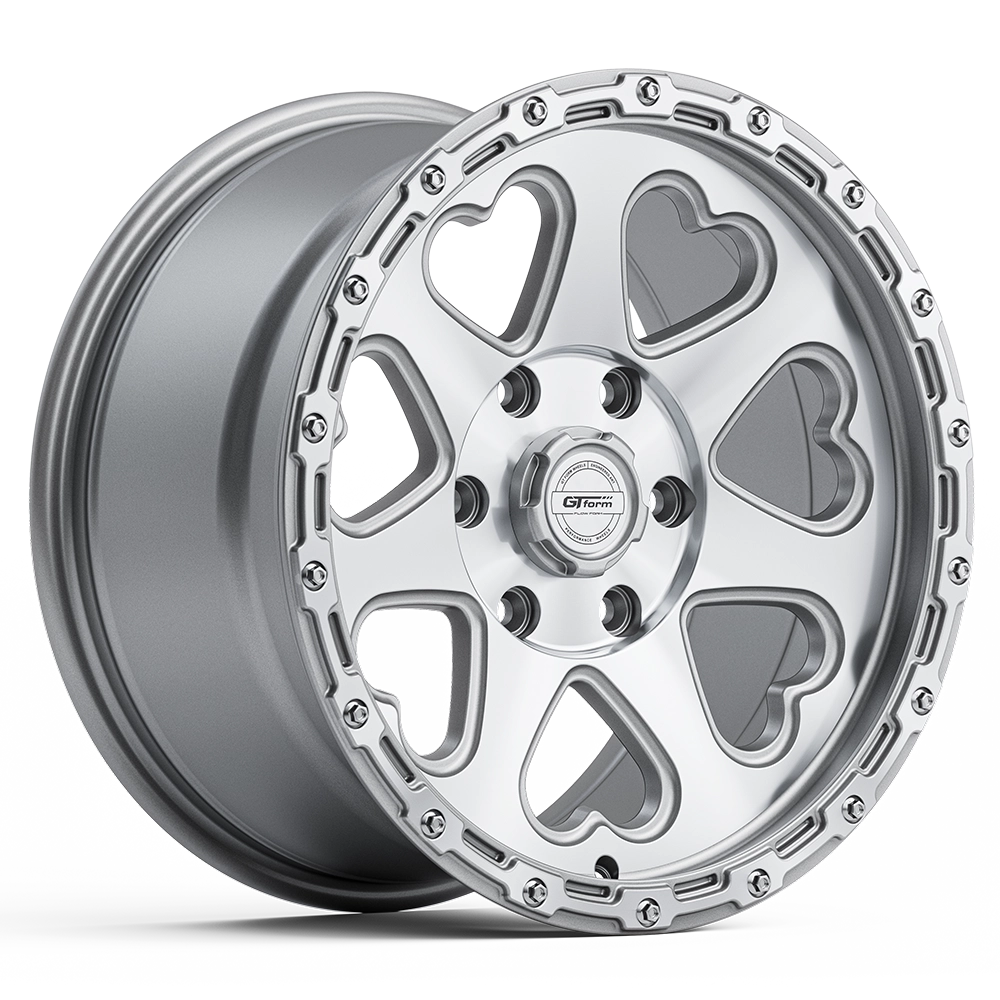 GT Form Hearts SUV Silver Machined