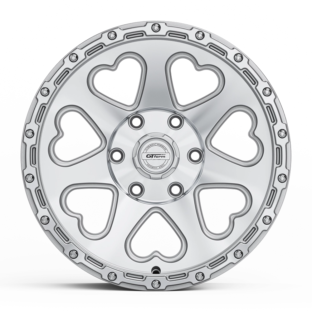 GT Form Hearts SUV Silver Machined