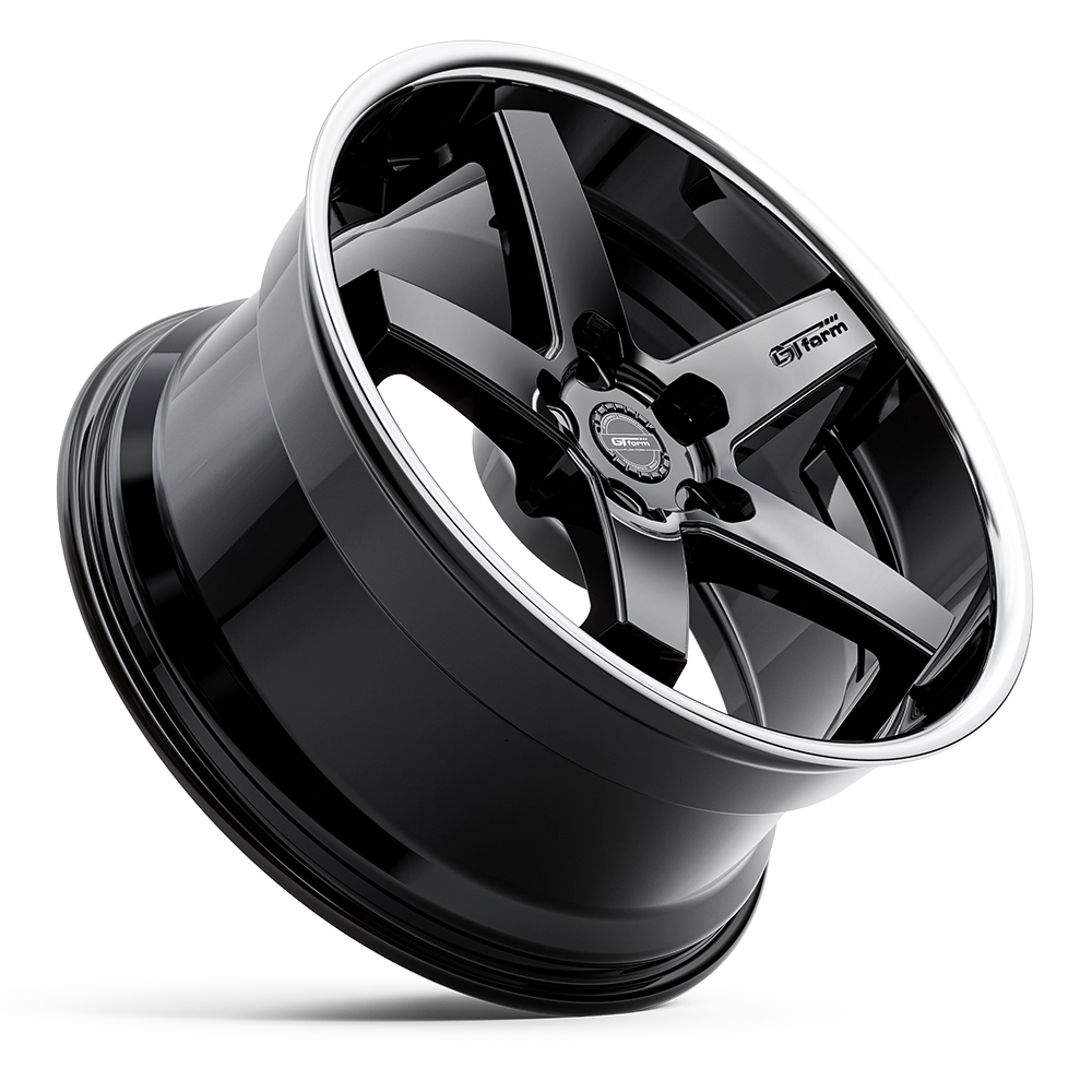 GT Form Legacy Gloss Black Chrome Lip