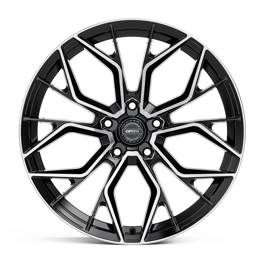 GT Form Marquee Gloss Black Machined Face
