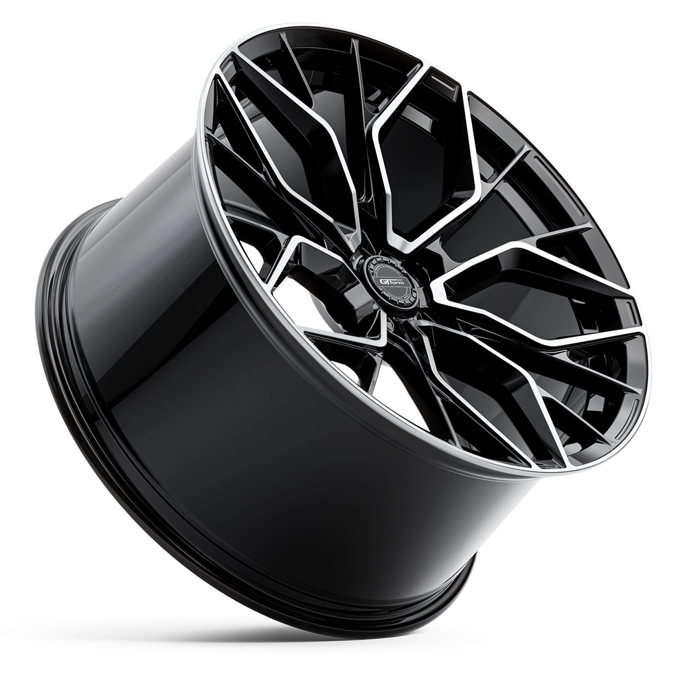 GT Form Marquee Gloss Black Machined Face