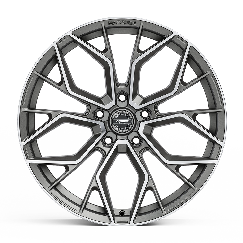 GT Form Marquee Satin Gunmetal Machined Face