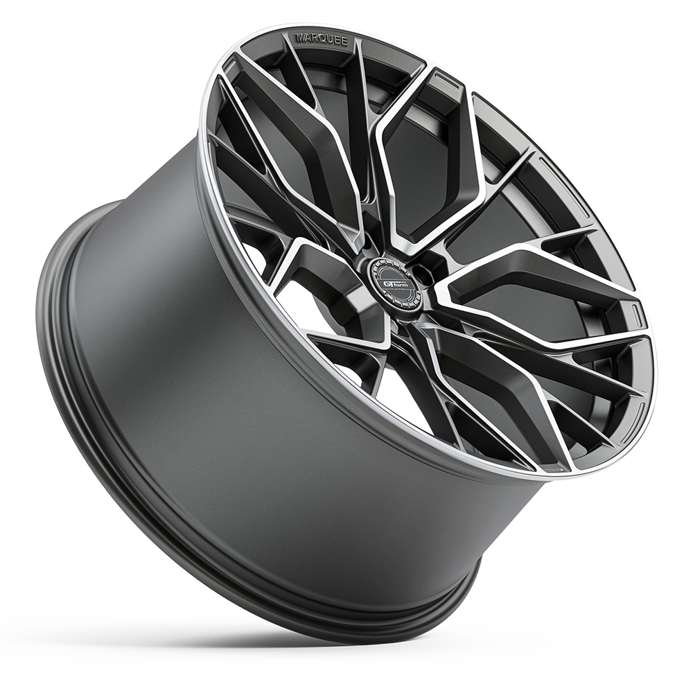 GT Form Marquee Satin Gunmetal Machined Face