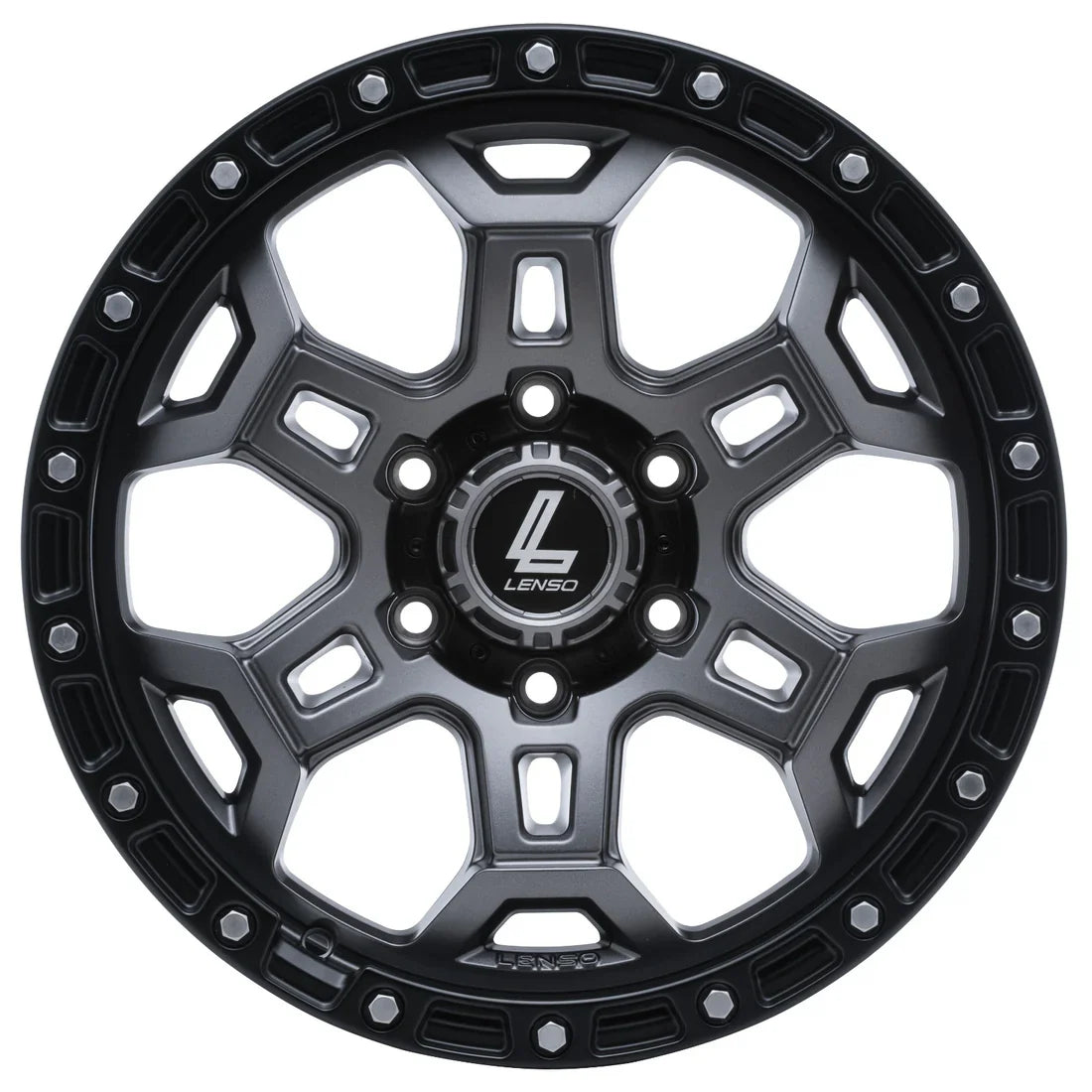 Lenso Argo Wheel Graphite Grey image 2