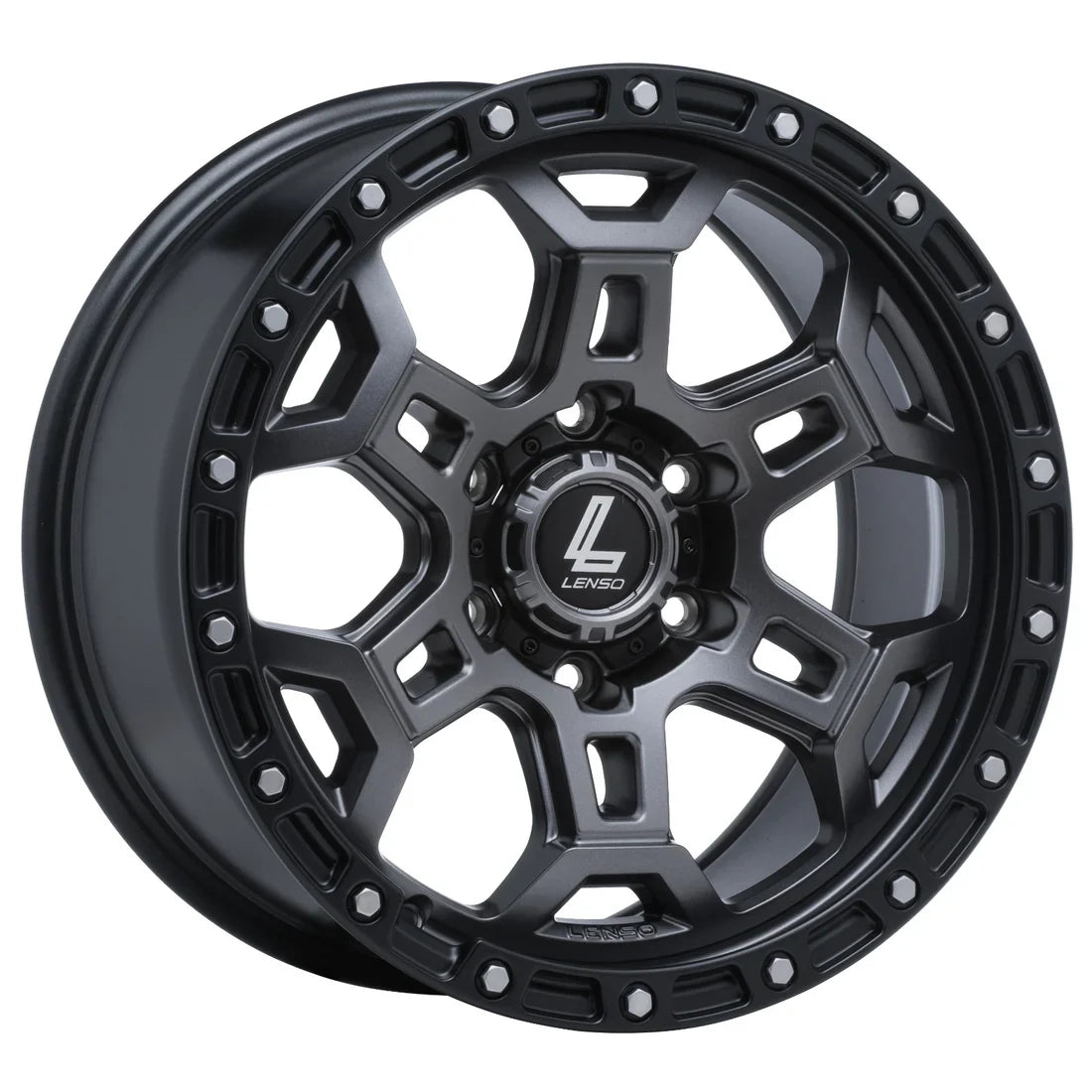 Lenso Argo Wheel Graphite Grey image 1