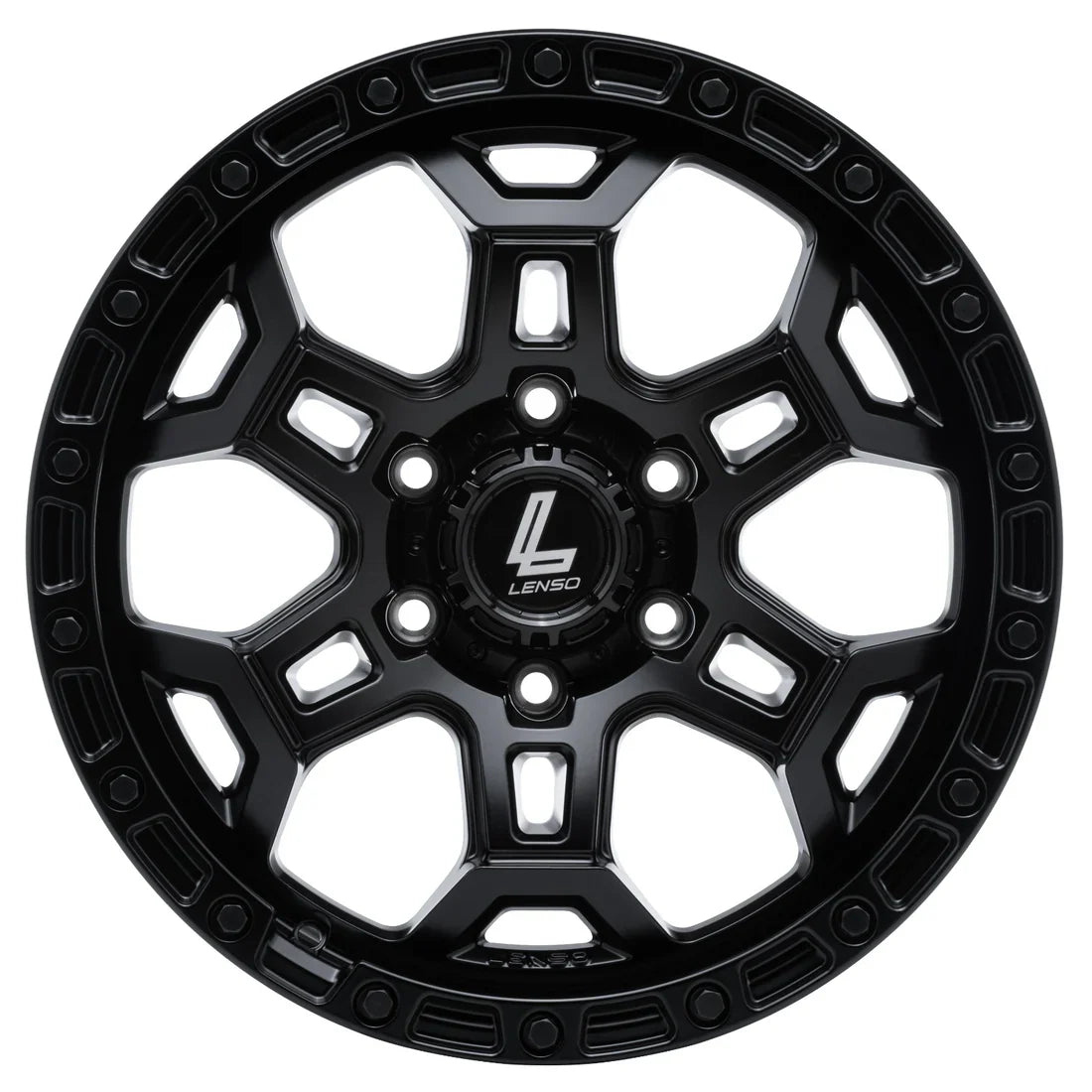 Lenso Argo Wheel Satin Black image 2