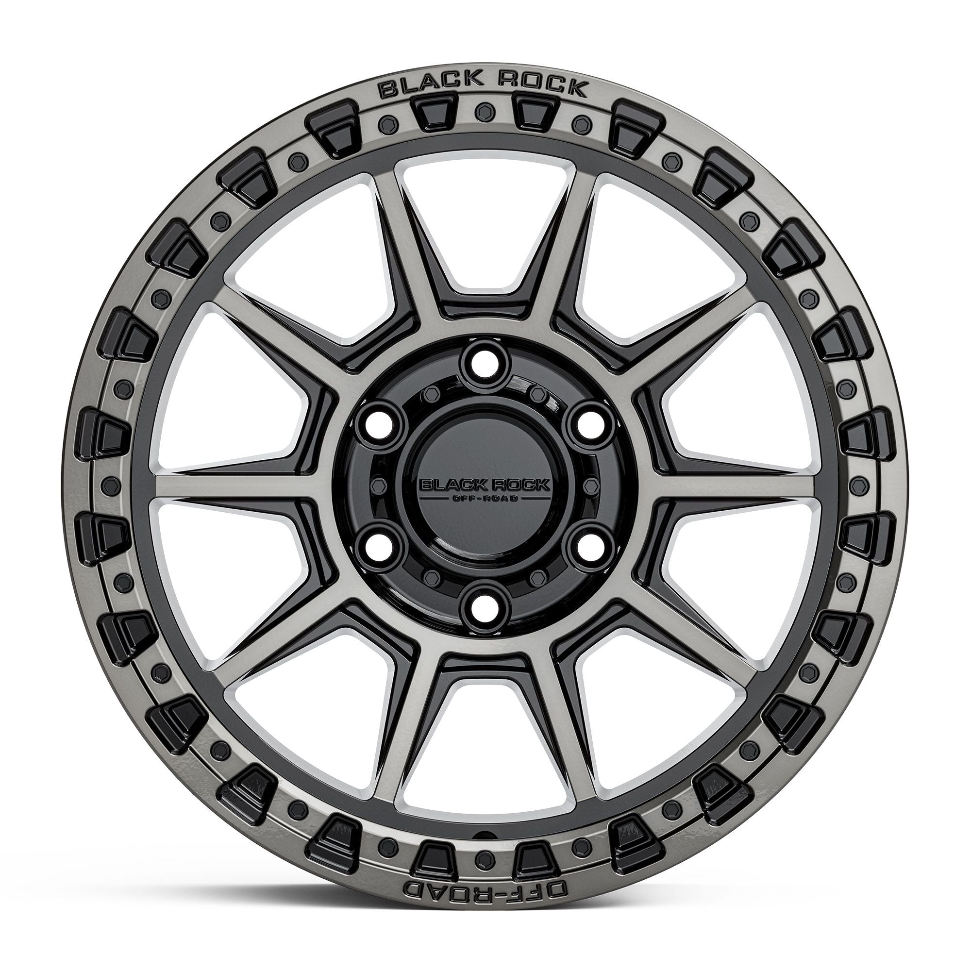 Black Rock Gunner Gloss Black Dark Tint