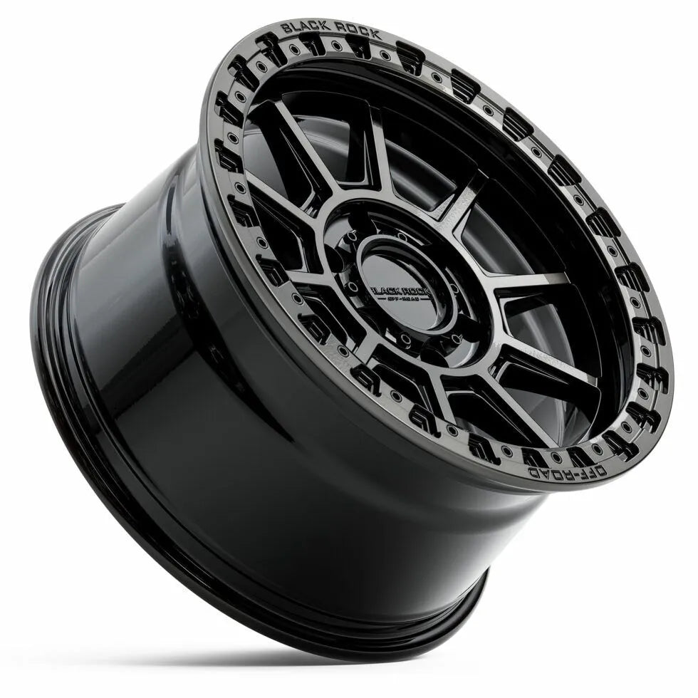 Black Rock Gunner Gloss Black Dark Tint