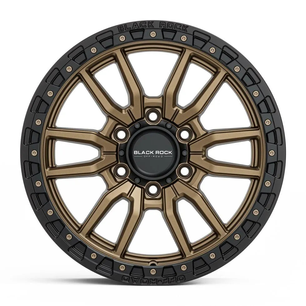 Black Rock Rambler Dark Bronze Black Ring