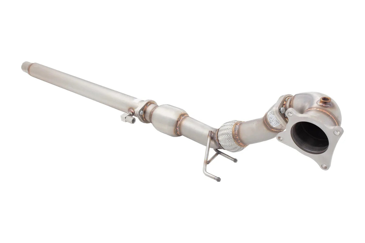 Audi A3/S3 8P and VW Golf R MK6 Downpipe and Hi Flow Cat Kit