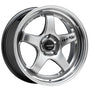 Lenso D-1SE Wheel Hyper Silver Mirror Lip