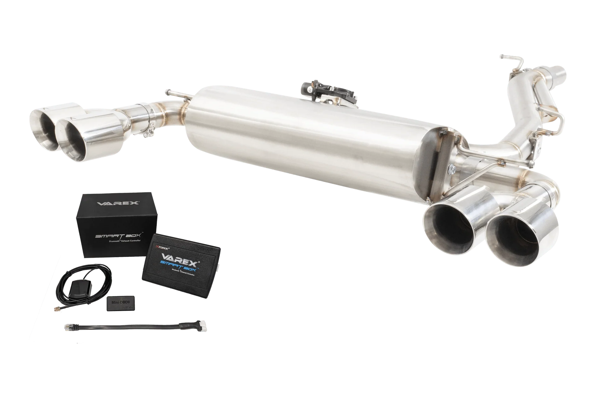 ALL NEW VW Golf R MK8 and MK8.5 Varex Valved Cat Back Exhaust System with SmartBox