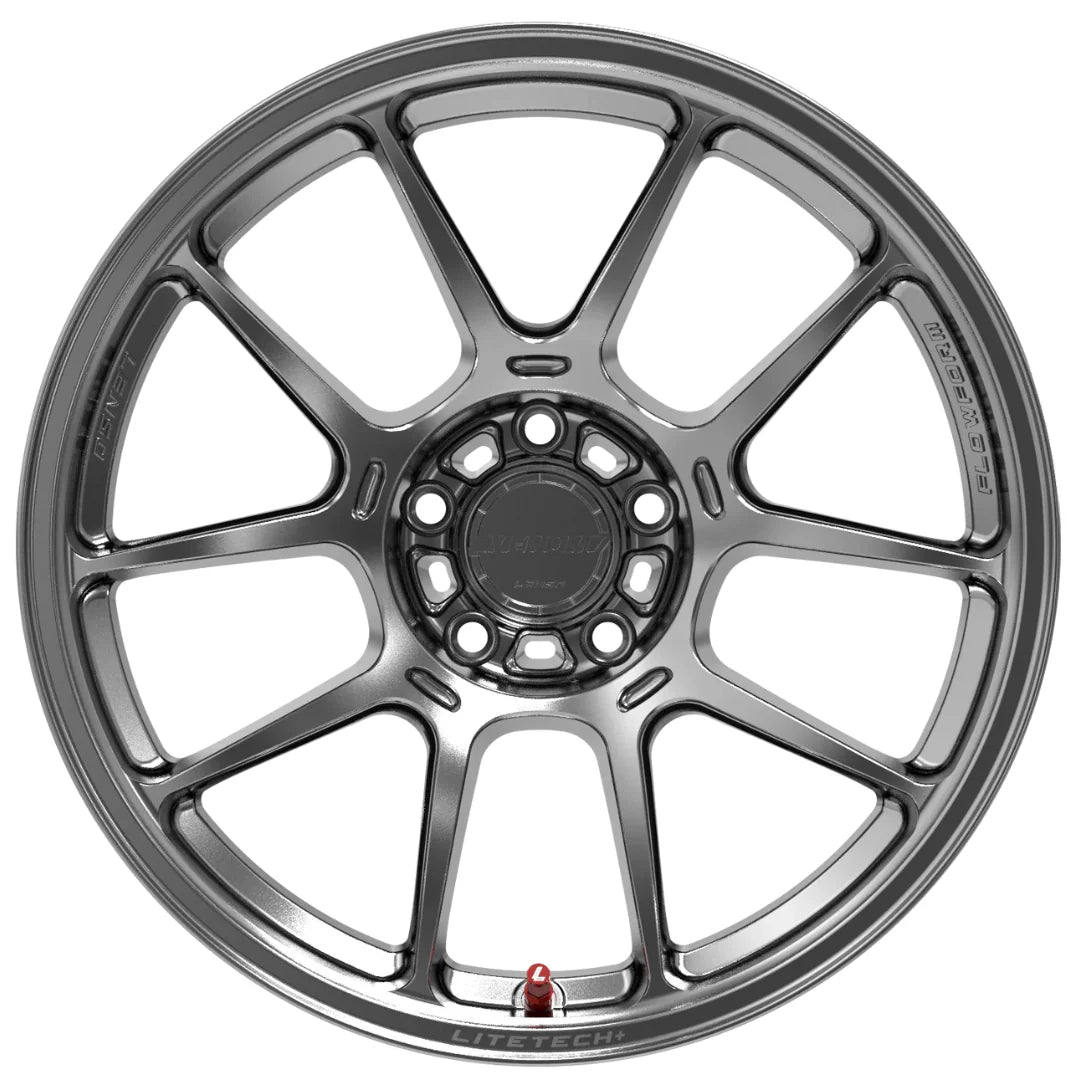 Lenso V1N Wheel Hyper Black image 2