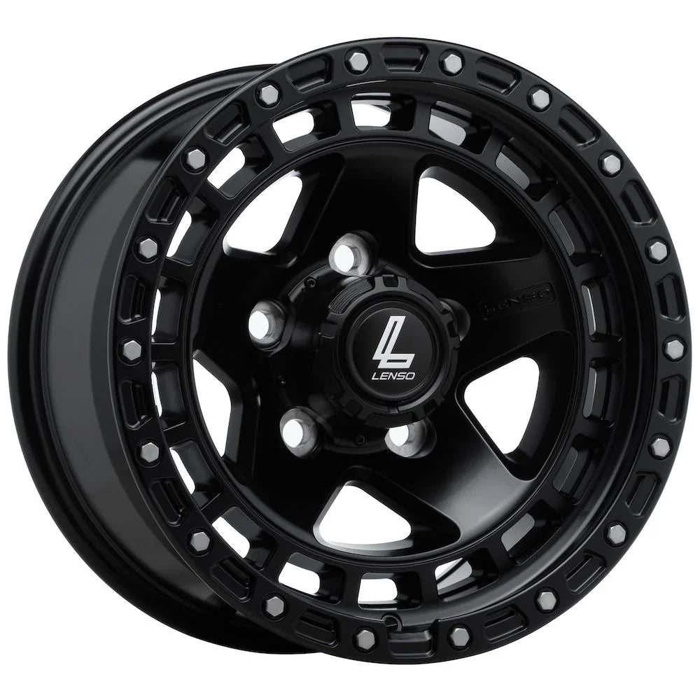 Lenso M-79 Wheel Satin Black image 1