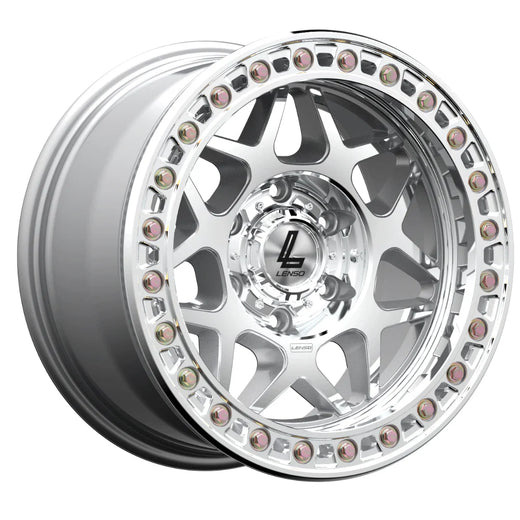 Lenso Amada (Beadlock) Wheel Full Polished
