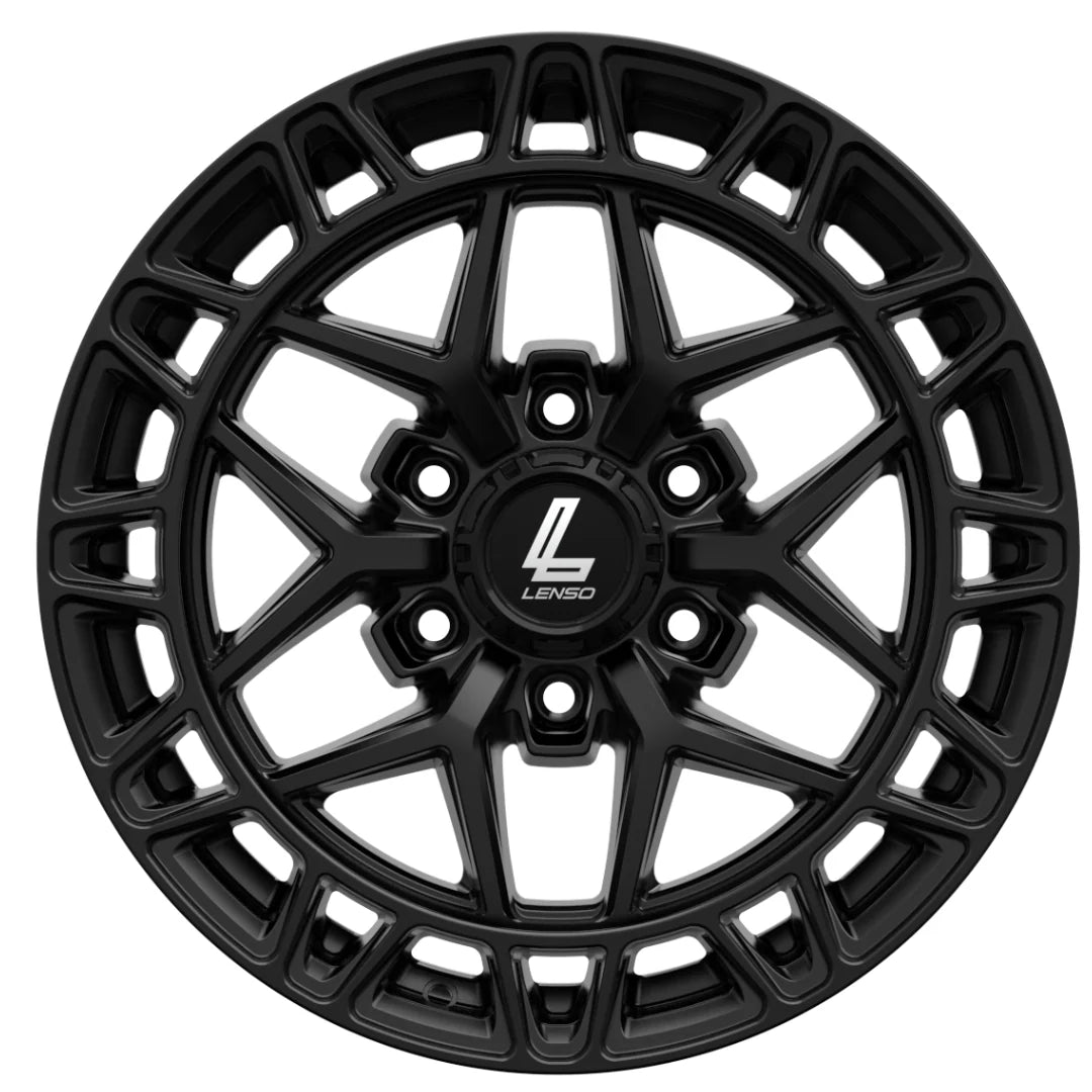 Lenso Cartel Wheel Satin Black image 2