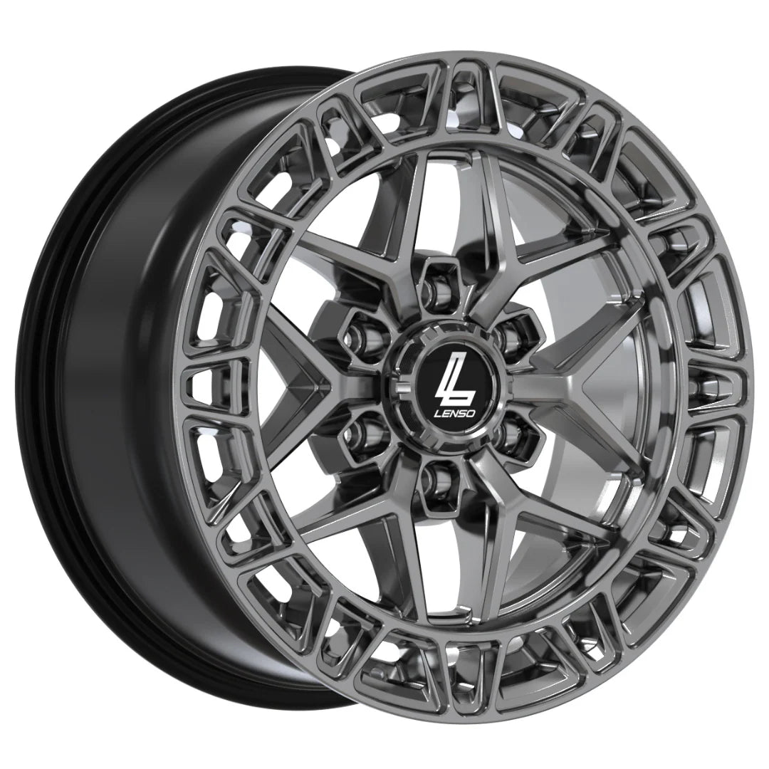 Lenso Cartel Wheel Hyper Black image 1