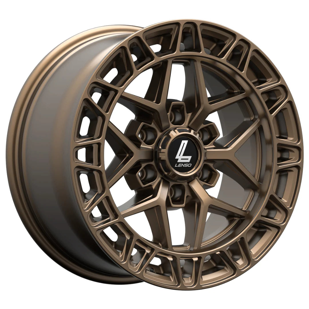Lenso Cartel Wheel Dirty Bronze image 1
