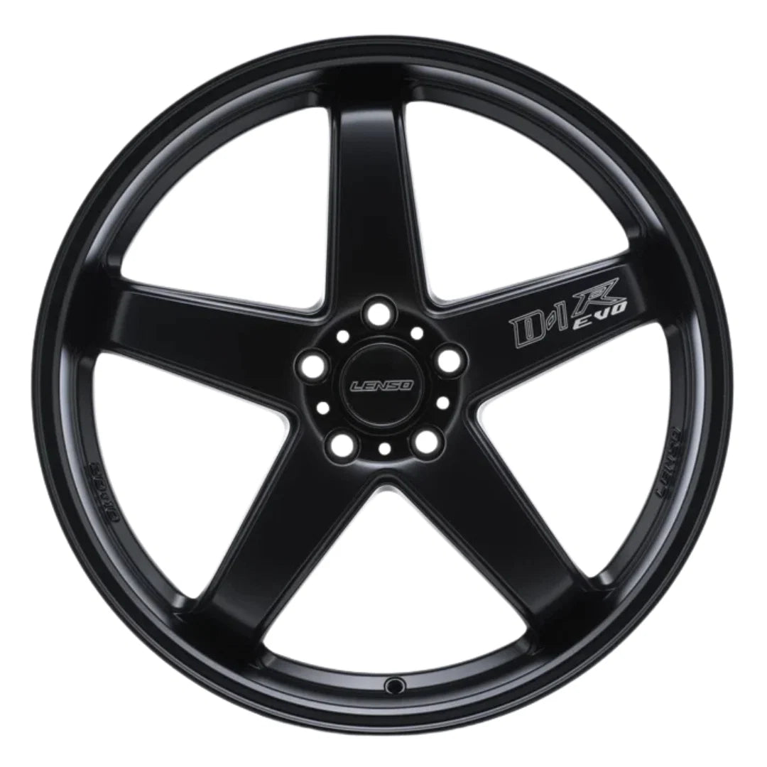 Lenso D-1R Evo Wheel Hyper Silver Mirror Lip image 6