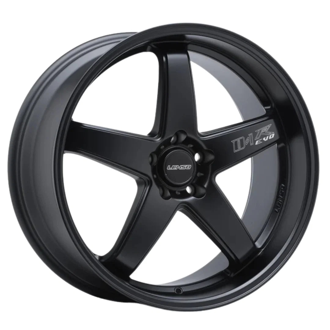 Lenso D-1R Evo Wheel Hyper Silver Mirror Lip image 5