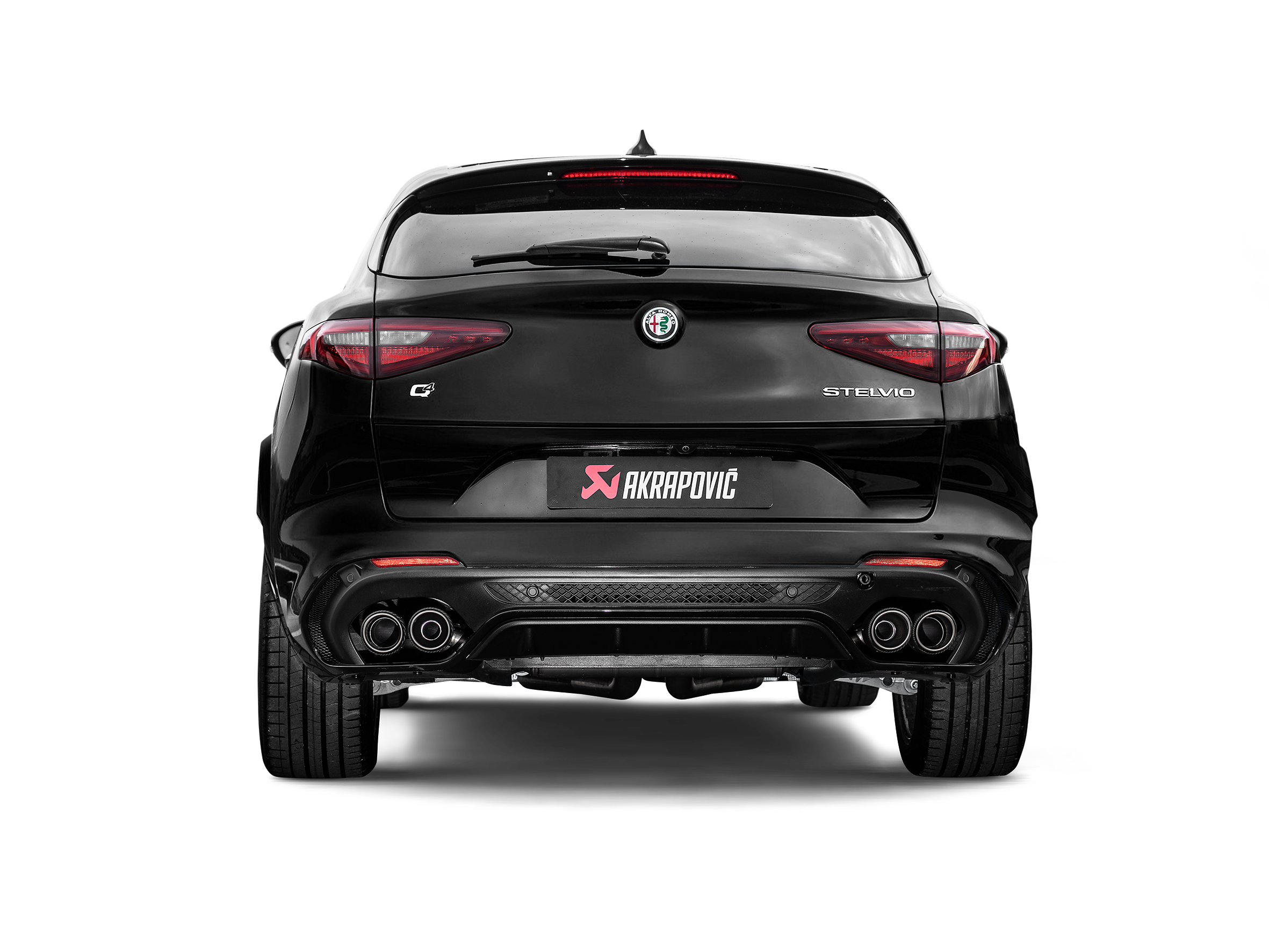 Akrapovič Exhaust System for Alfa Romeo Stelvio Quadrifoglio