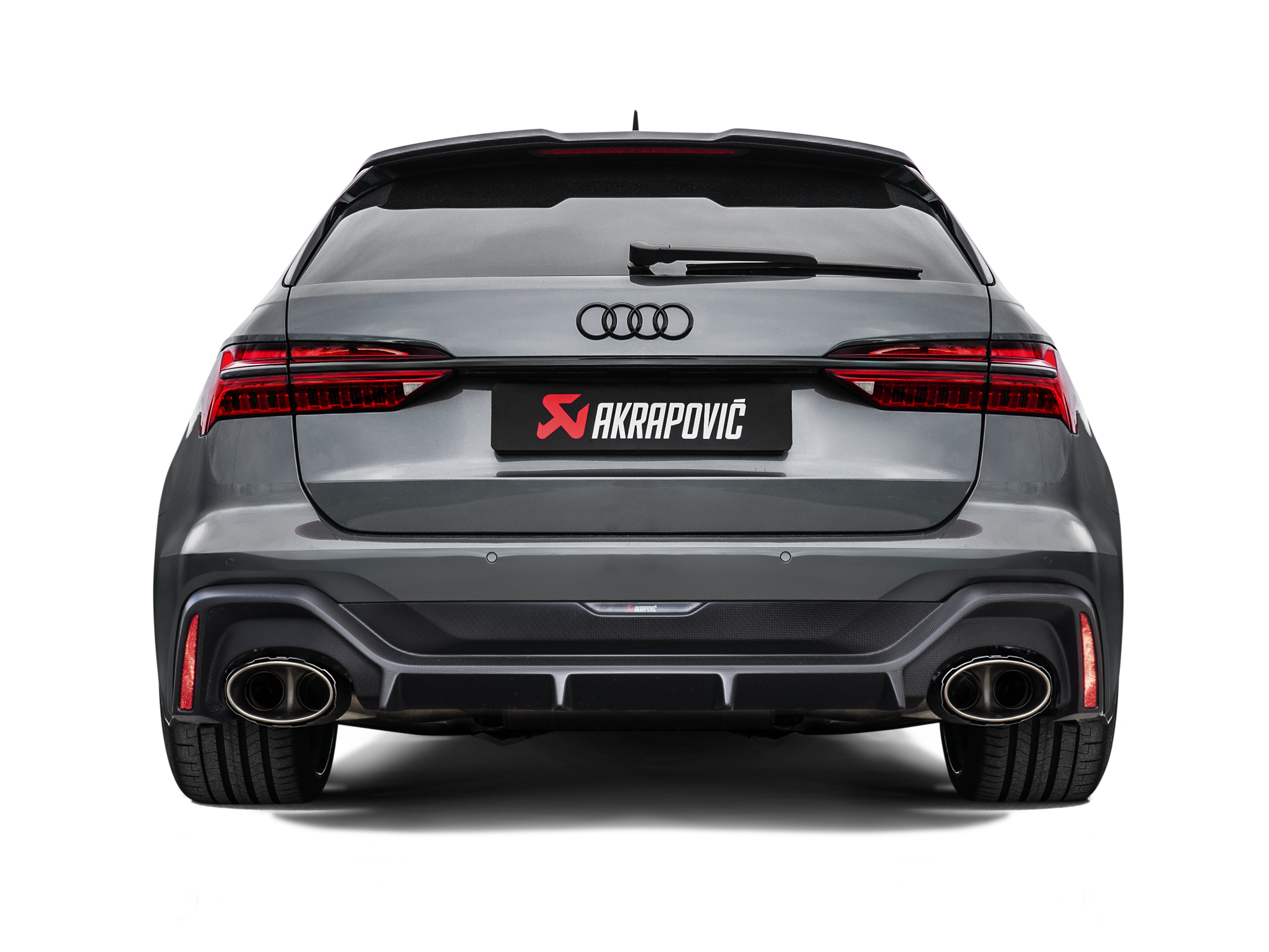 Akrapovič Exhaust System for Audi RS6 Avant/RS7 Sportback C8