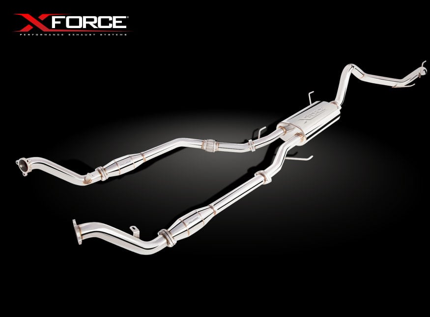 XForce Toyota LandCruiser 200 Series V8 TD DPF-Back Exhaust