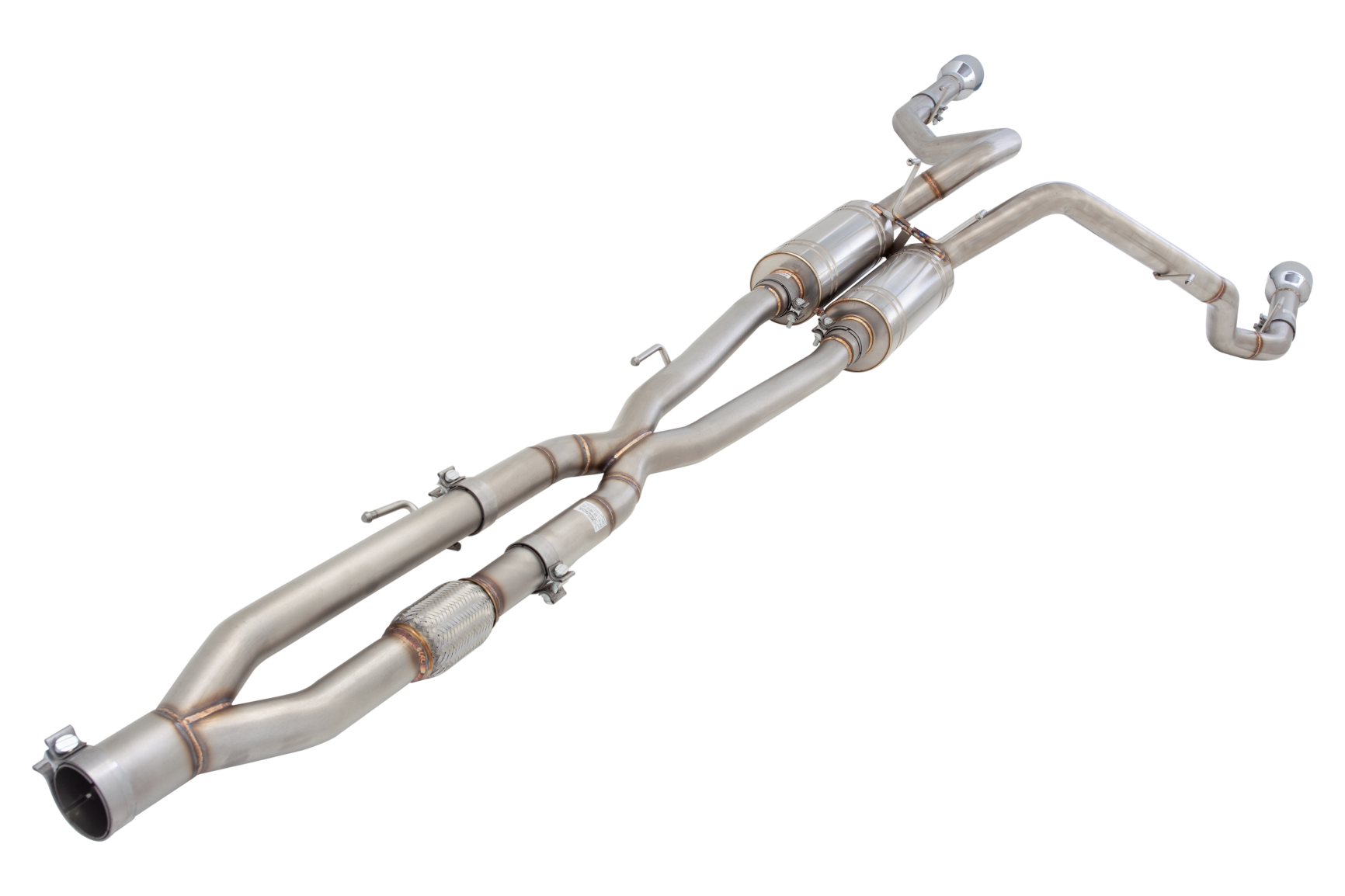 XForce RAM 1500 Gen 4 DS 5.7L HEMI Cat Back Exhaust System