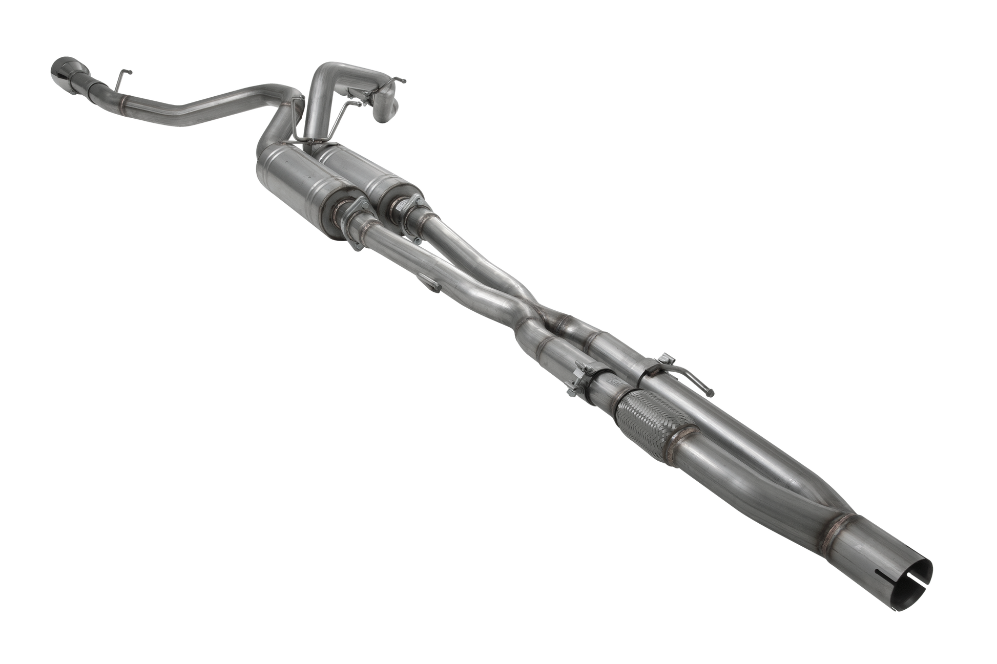 XForce RAM 1500 Gen 4 DS 5.7L HEMI Raw 409 Cat Back Exhaust