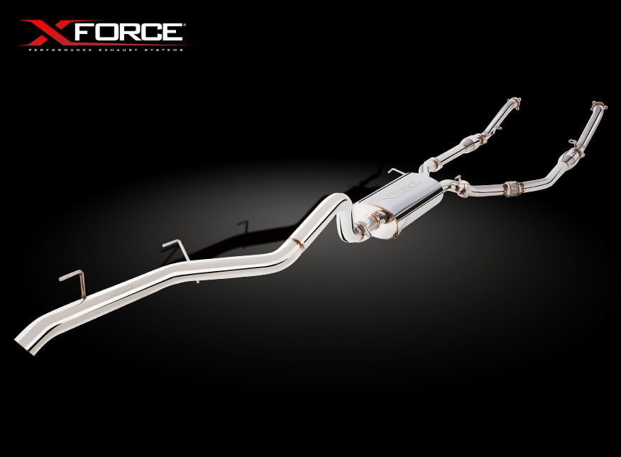 XForce Toyota LandCruiser 200 Series V8 TD DPF-Back Exhaust