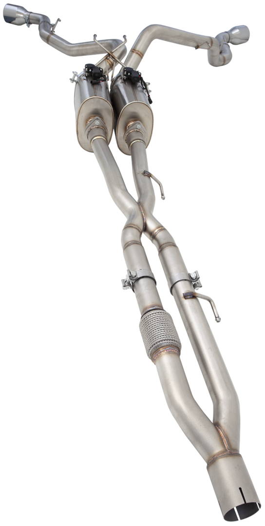 XForce RAM 1500 Gen 4 DS 5.7L HEMI Varex Valved Cat Back Exhaust System