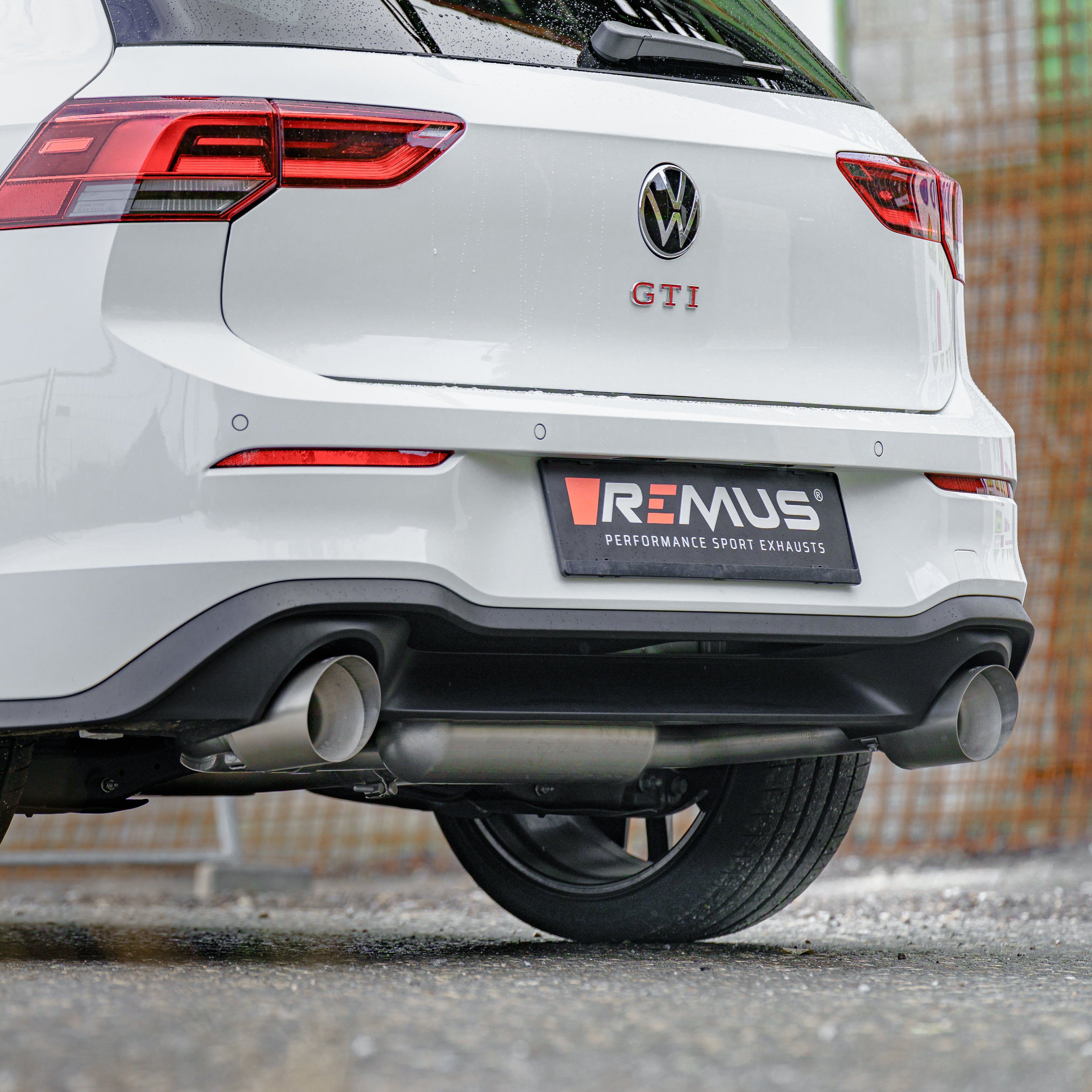 Remus VW Golf 8 GTI Axle-Back Sports Exhaust System