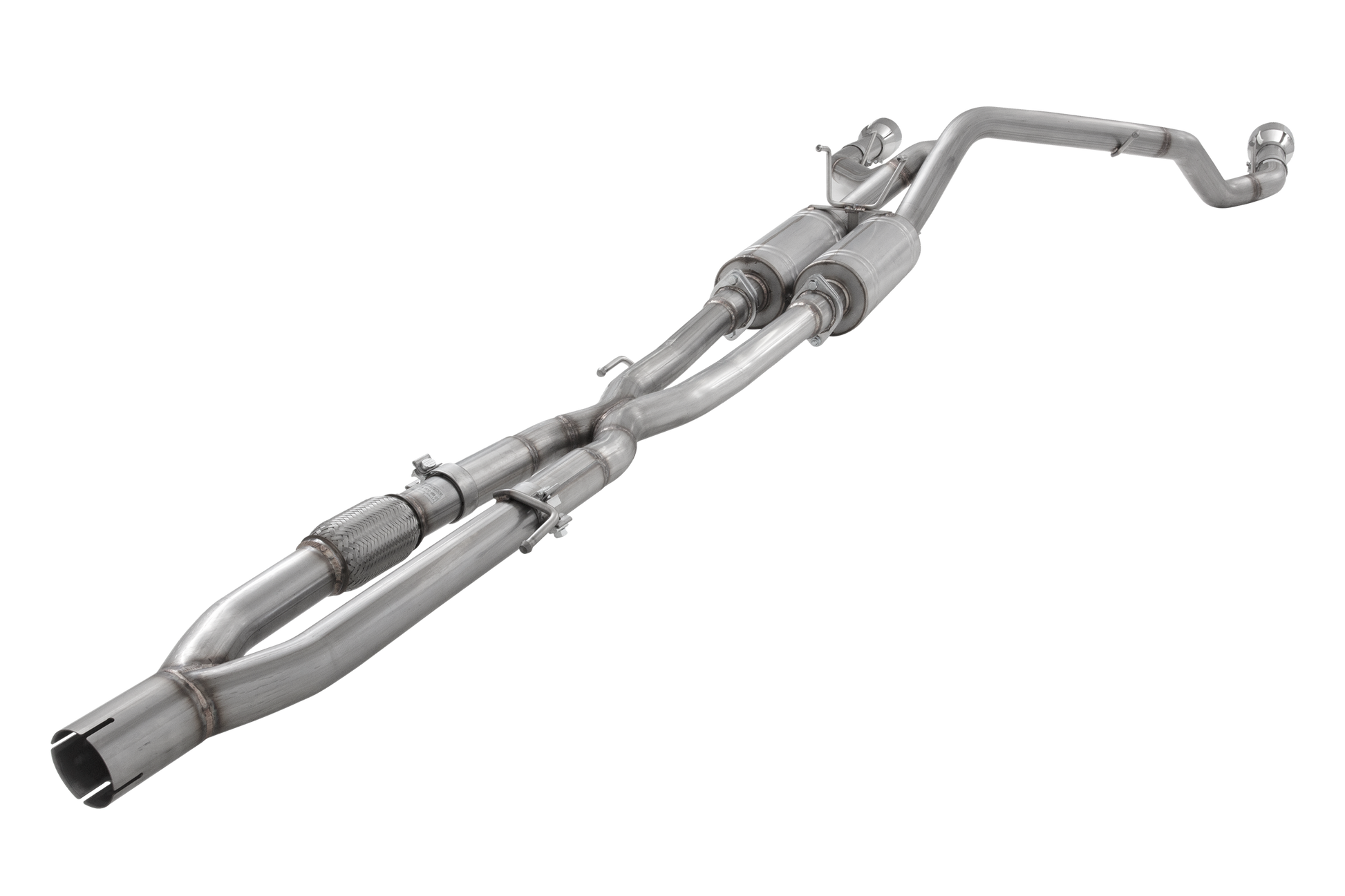 XForce RAM 1500 Gen 4 DS 5.7L HEMI Raw 409 Cat Back Exhaust