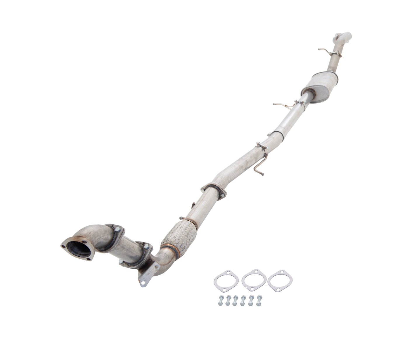 XForce Ford Ranger PX 3.2L Raw 409 Stainless Steel Turbo Back System