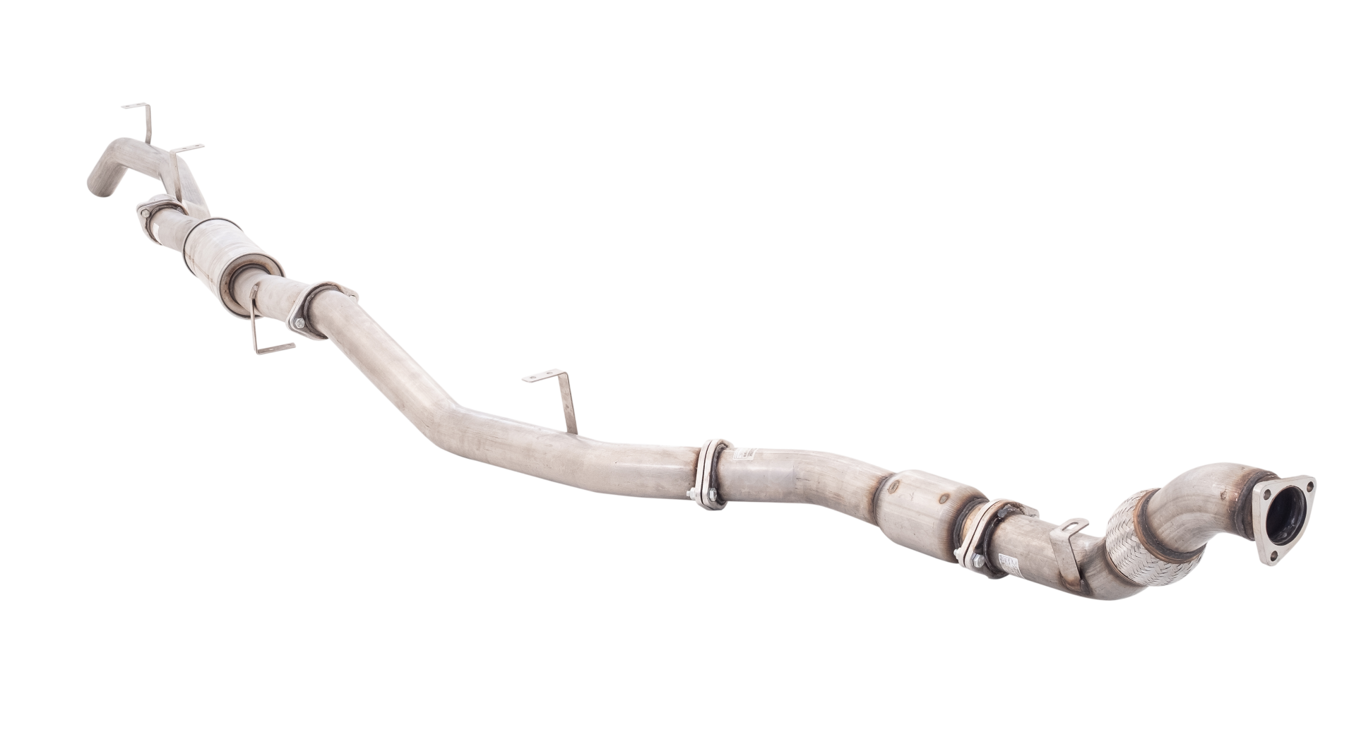 XForce Toyota 79 Series Dual Cab Turbo Back System with High Flow Cat