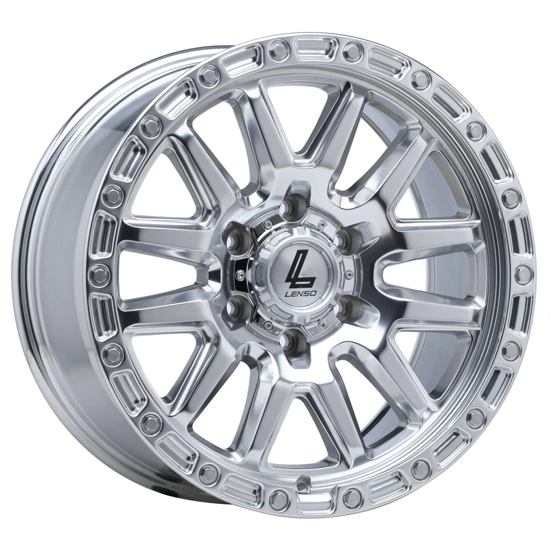 Lenso Marvel Wheel Full Polished image 1