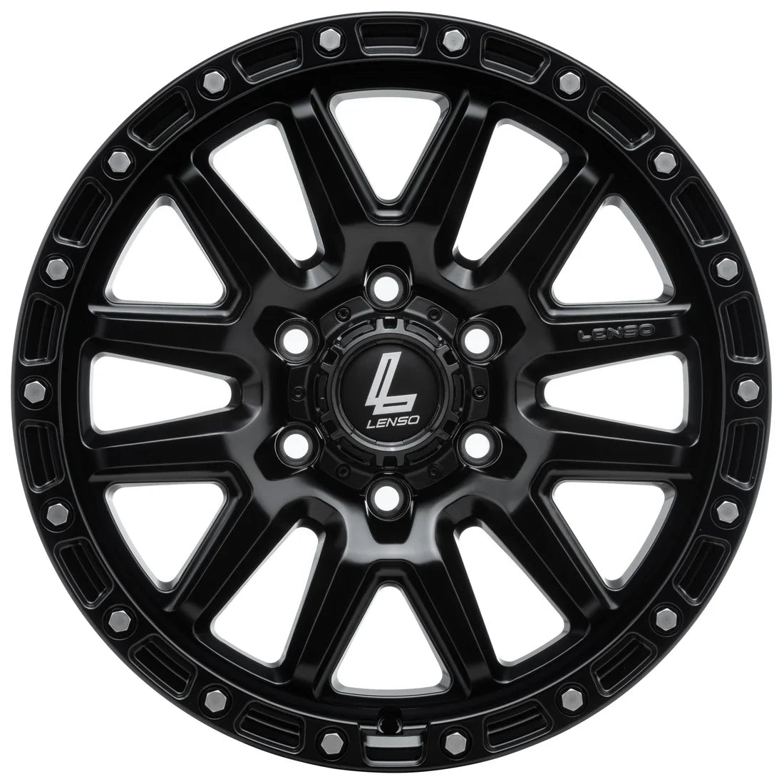 Lenso Marvel Wheel Satin Black image 2