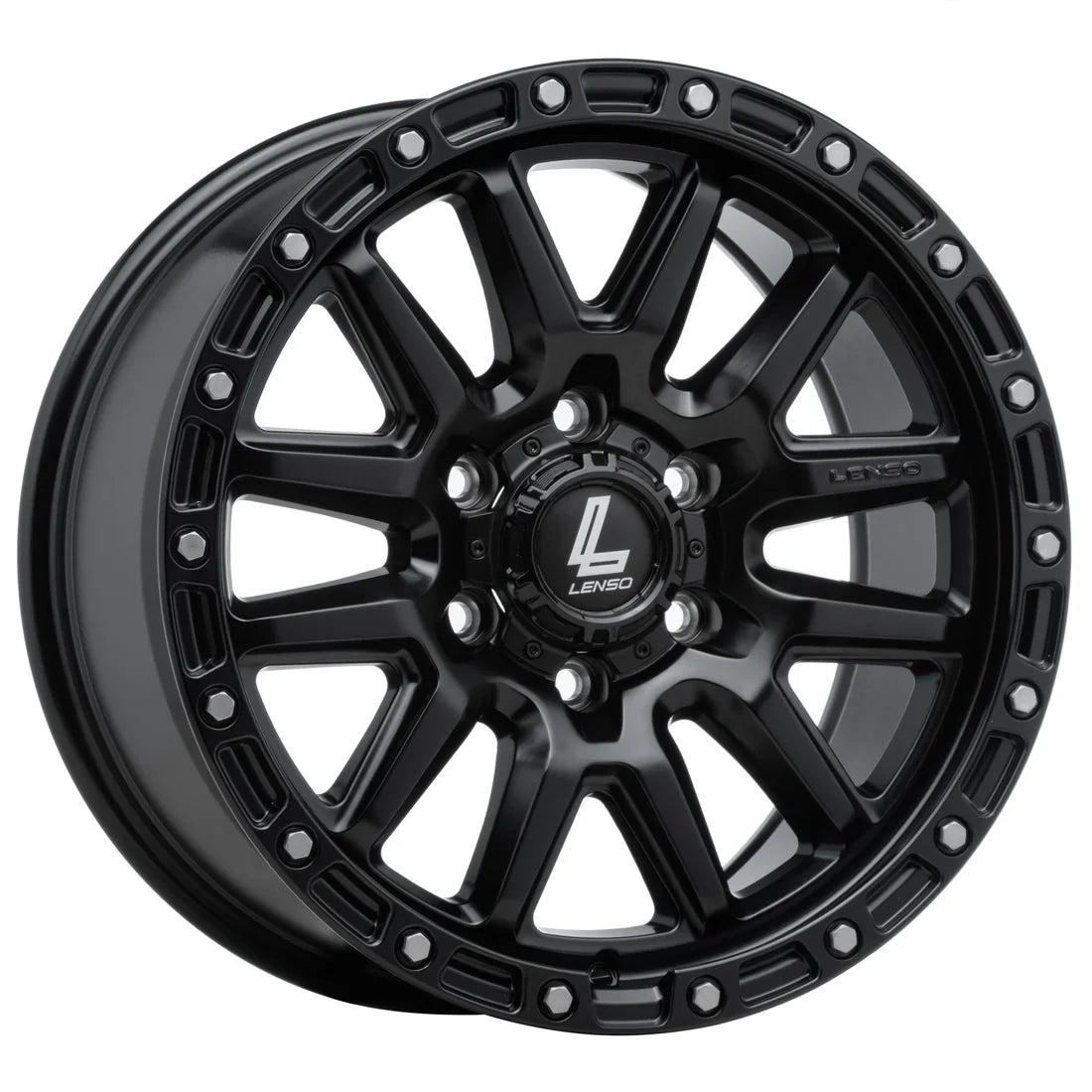 Lenso Marvel Wheel Satin Black image 1